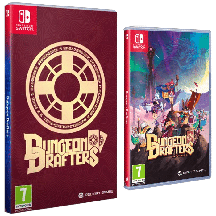 dungeon drafters deluxe edition switch visuel produit