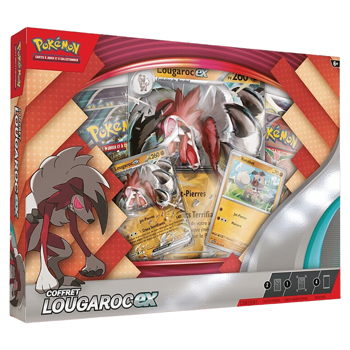 Pokémon Coffret ex Noël Lougaroc Leclerc produit