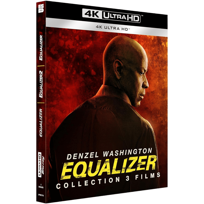 equalizer trilogie blu ray 4k visuel produit