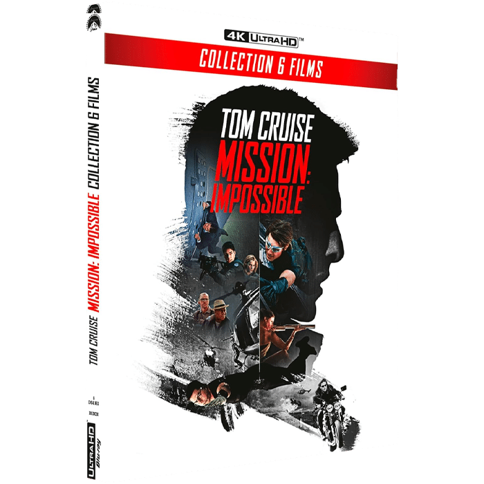 mission impossible blu ray 4k 6 films visuel produit