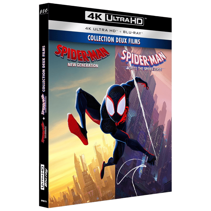 spider man new generation blu ray 4k visuel produit