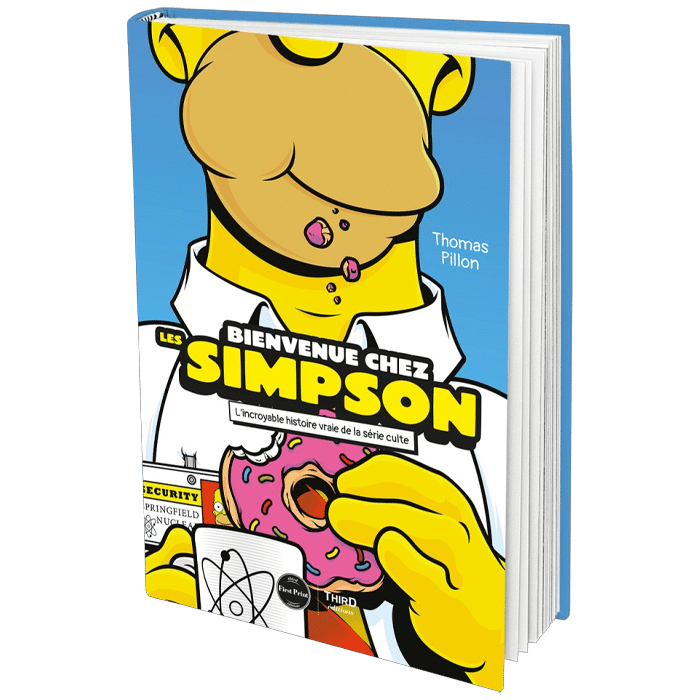 livre bienvenue chez les simpson visuel produit