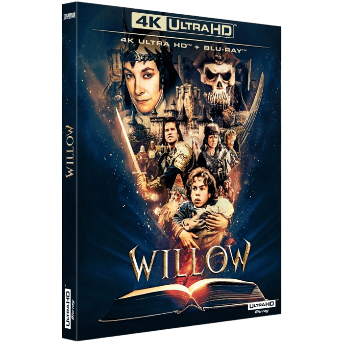 willow en blu ray 4k visuel produit
