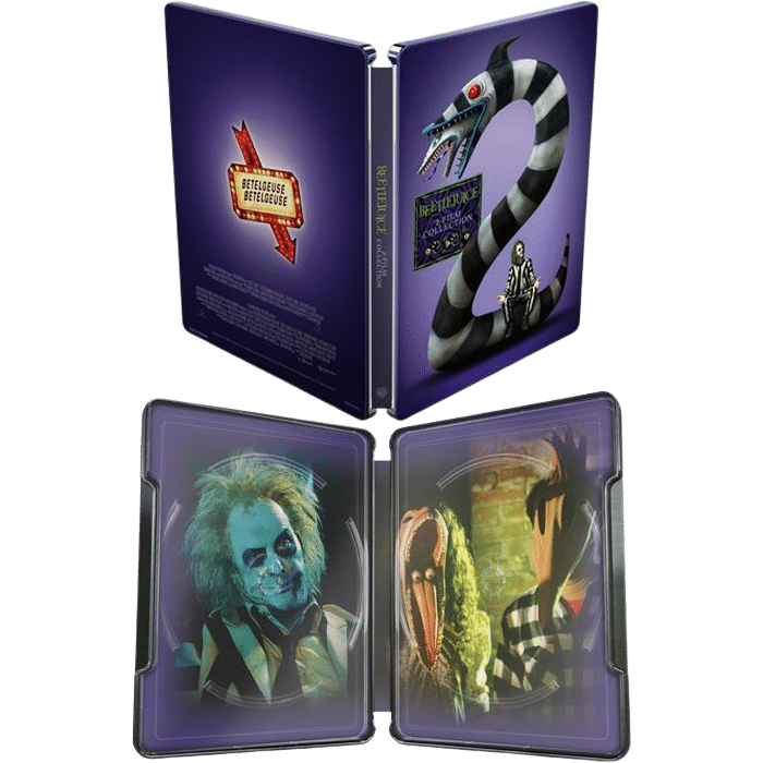 Beetlejuice Collection 2 Films Collector 4K Steelbook definitif v2 produit
