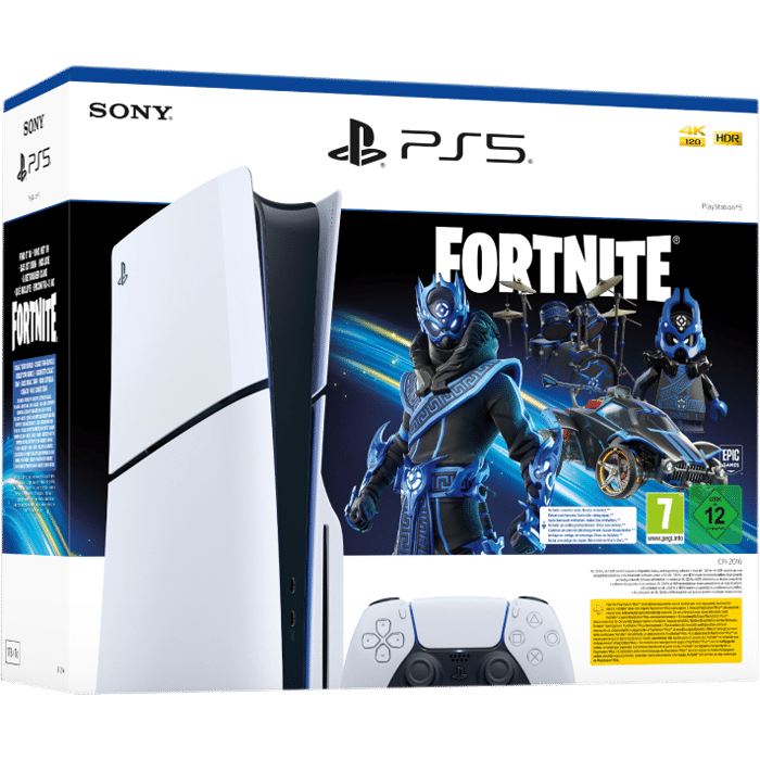 pack ps5 slim standard fortnite cobalt star étoile produit