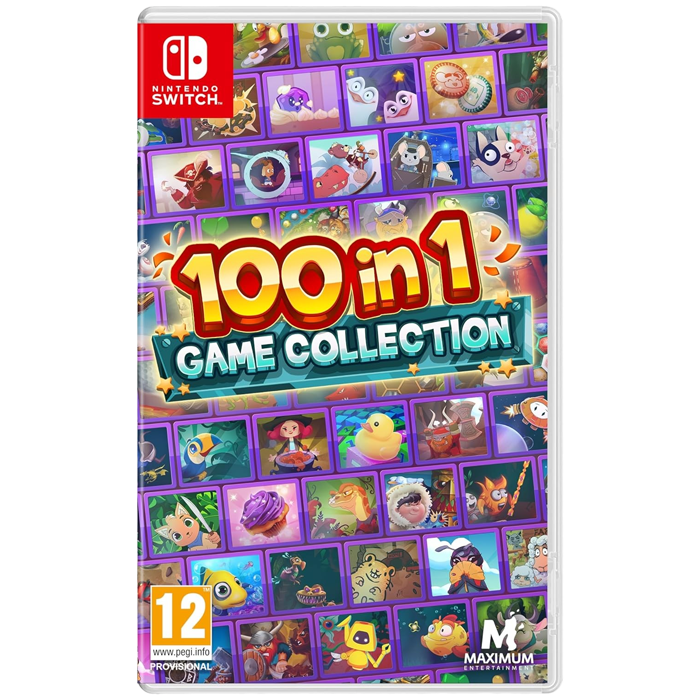 100 in 1 game sur switch visuel produit