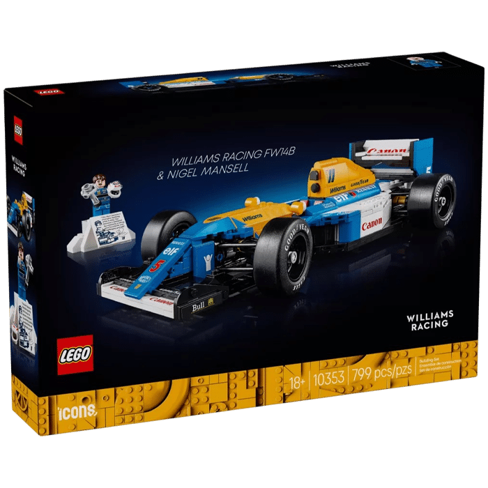 lego williams racing fw14b 10353 visuel produit