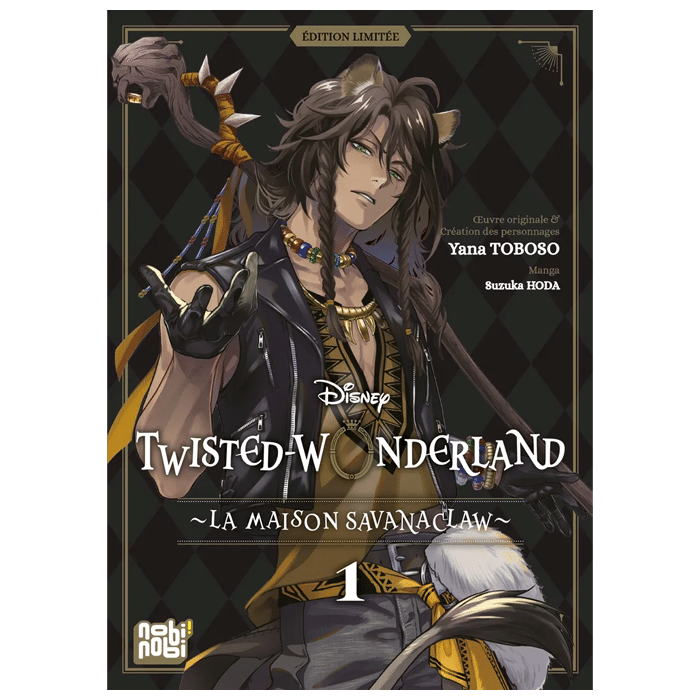twisted wonderland savanaclaw tome 1 collector visuel produit