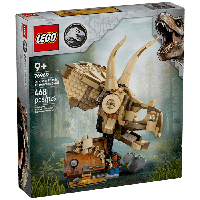 lego jurassic world fossiles de dinosaures 76969 visuel produit