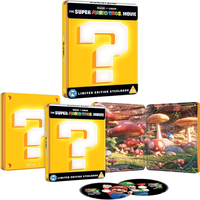 super mario bros le film 4k steelbook visuel produit