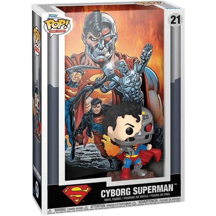 funko pop comic cover dc cyborg superman produit