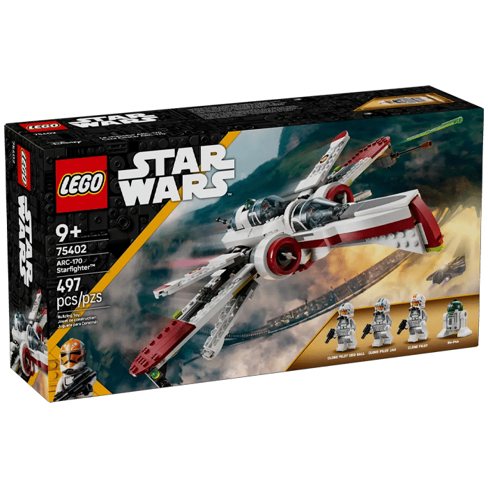 lego le chasseur arc 170 75402 visuel produit