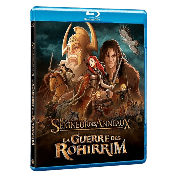 la guerre des rohirrim en blu ray visuel produit