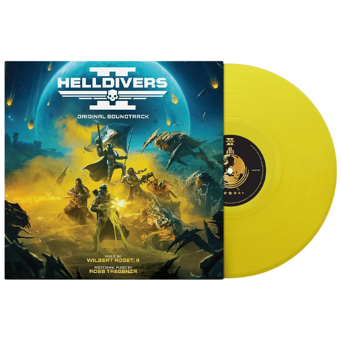 vinyle helldivers 2 visuel produit