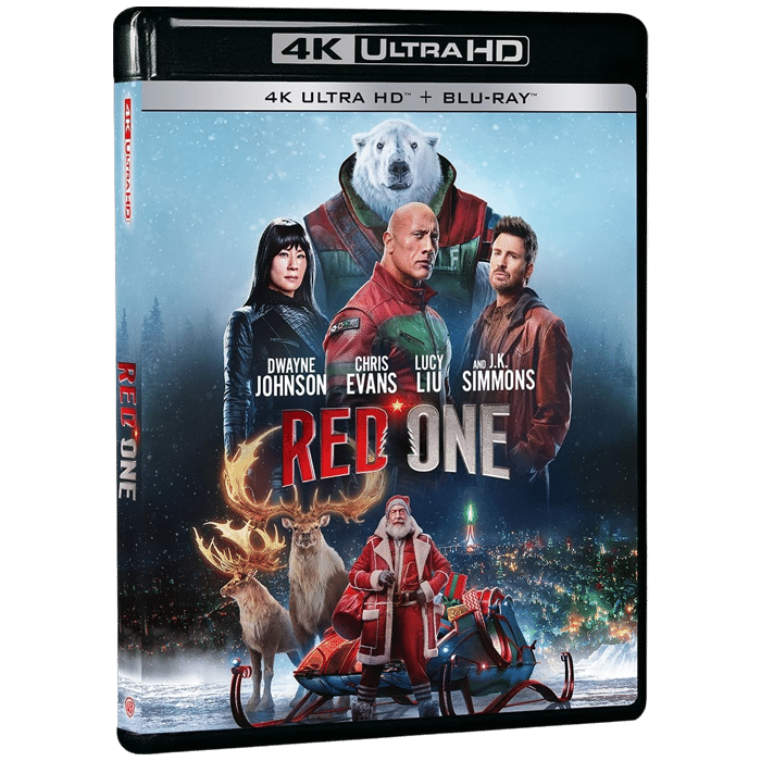 red one blu ray 4k visuel produit