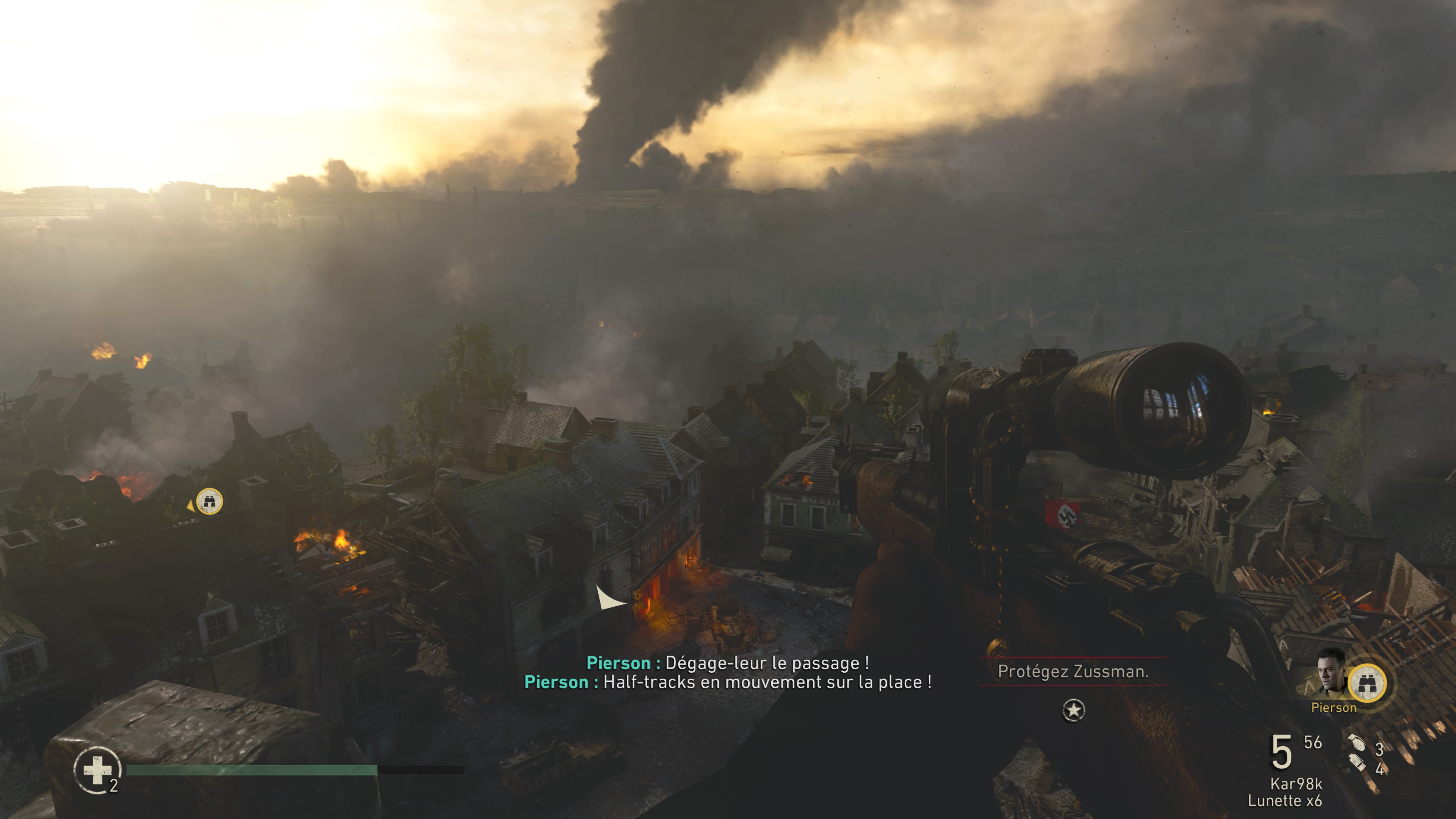 test de call of duty ww2 panorama