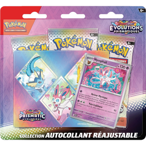 Tripack Prismatiques Autocollant Pokémon Nymphali produit