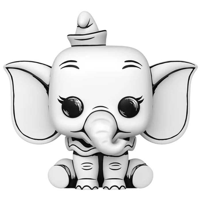 funko pop disney sketched dumbo visuel produit