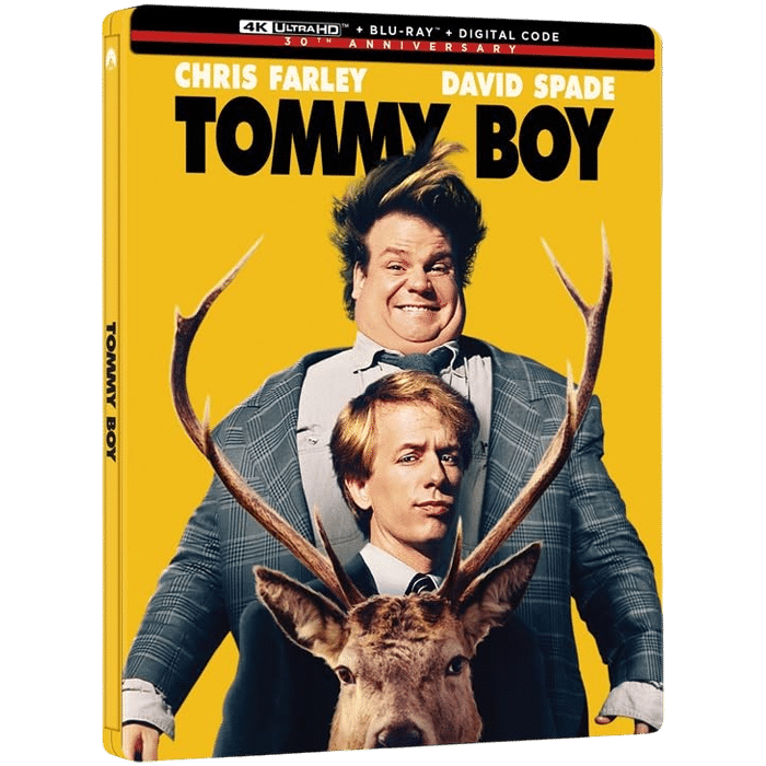 tommy boy en blu ray 4k steelbook visuel produit