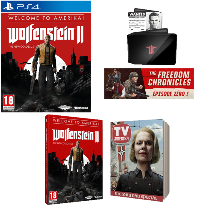 Wolfenstein 2 Edition Welcome to Amerika sur PS4