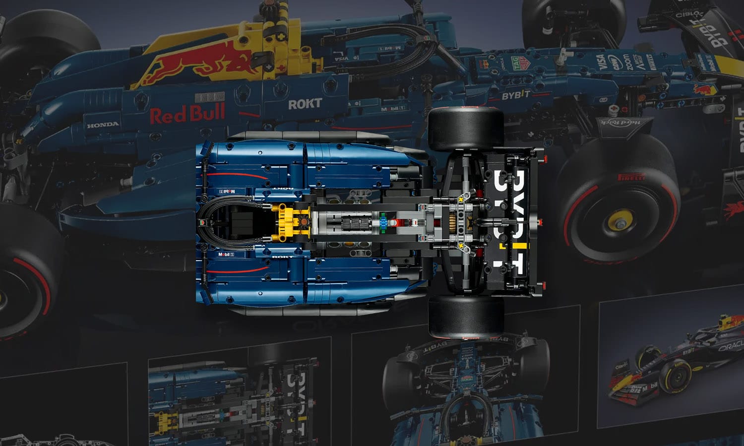 lego f1 oracle red bull racing rb20 42206 visuel slider détails