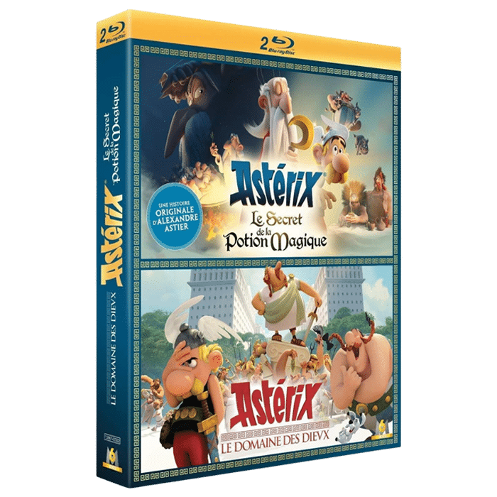 Coffret Asterix 2 films Blu Ray produit