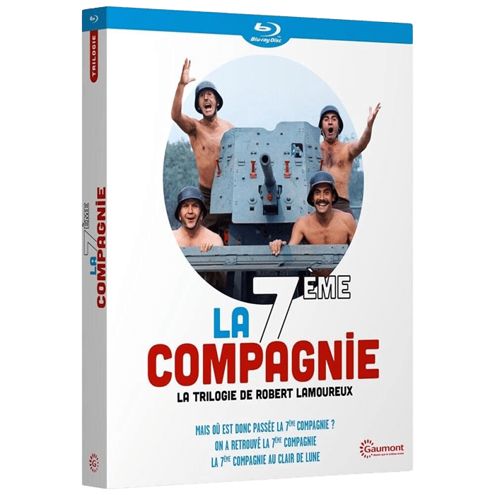 La 7ème Compagnie Trilogie Blu Ray produit