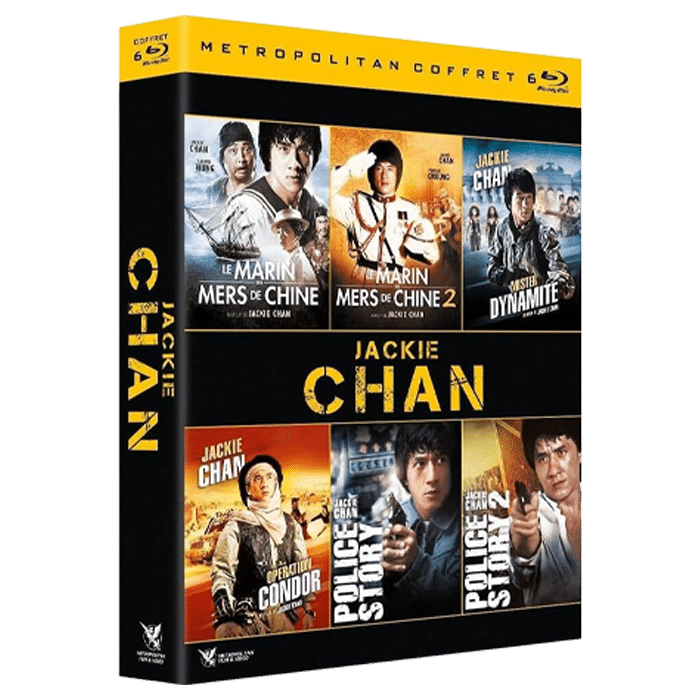 blu ray jacky chan 6 films produit