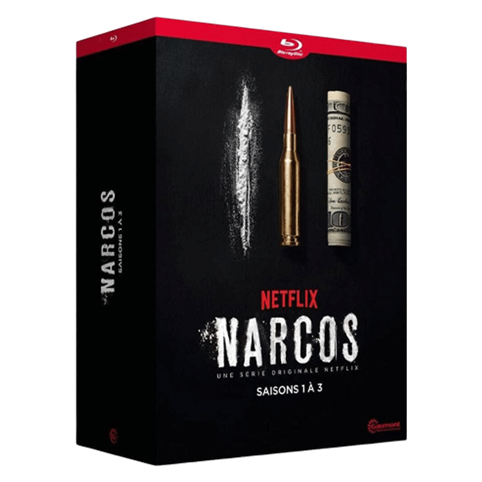 narcos saison 1 à 3 blu ray produit
