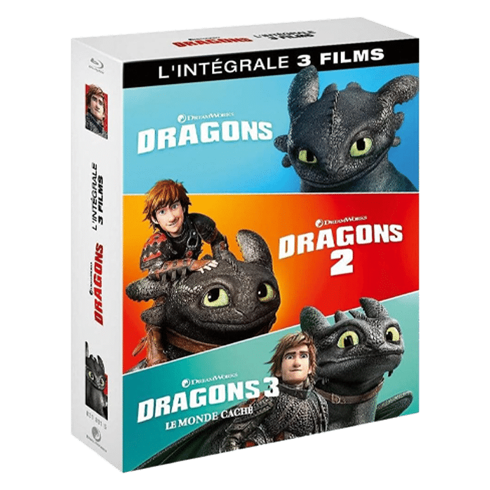 trilogie dragon blu ray produit