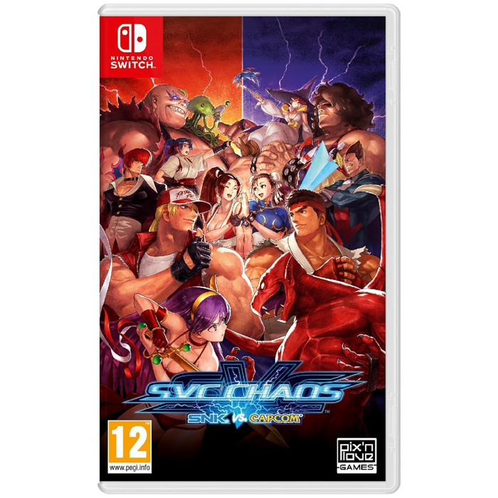 snk vs capcom chaos sur switch visuel produit