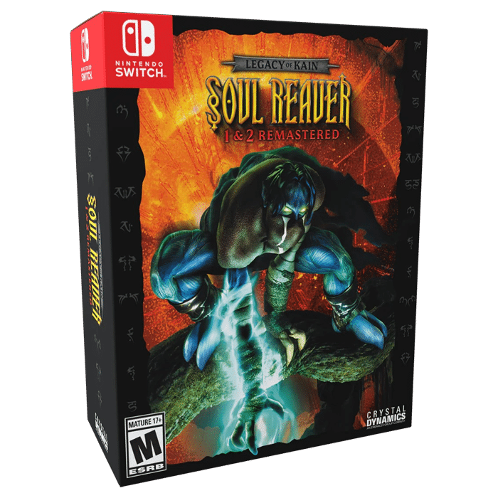 soul reaver 1 et 2 remastered collector switch visuel produit