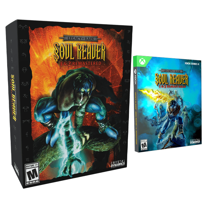 soul reaver 1 et 2 remastered collector xbox visuel produit