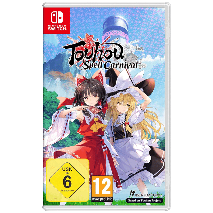 touhou spell carnival sur switch visuel produit