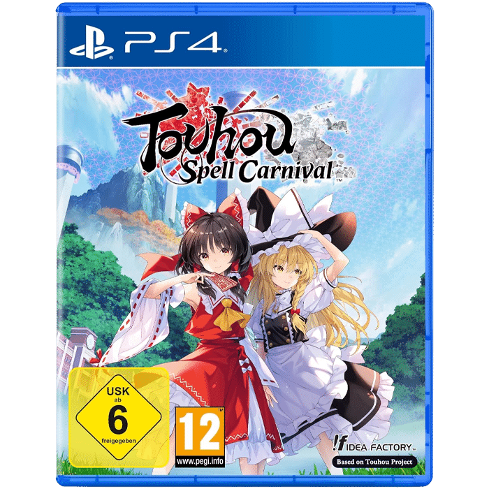 touhou spell carnival sur ps4 visuel produit
