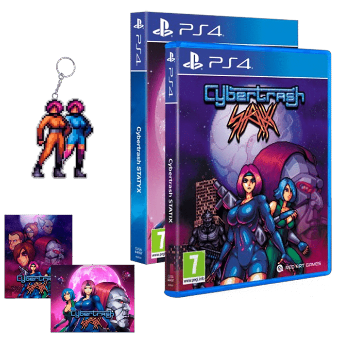 cybertrash statyx deluxe edition sur ps4 visuel produit