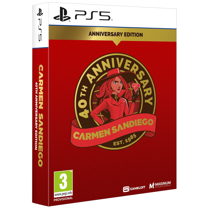 carmen sandiego 40th anniversary edition ps5 visuel produit