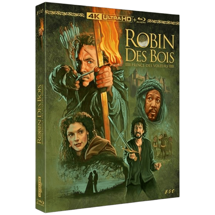 robin des bois prince des voleurs 4k visuel produit