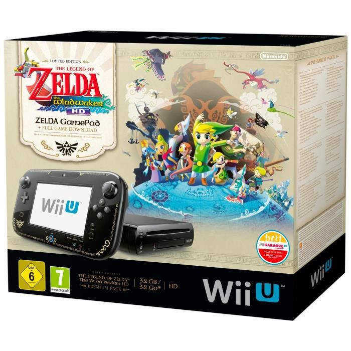console wii u pas cher pack zelda 