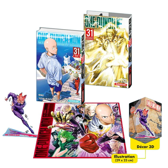 one punch man tome 31 collector visuel produit