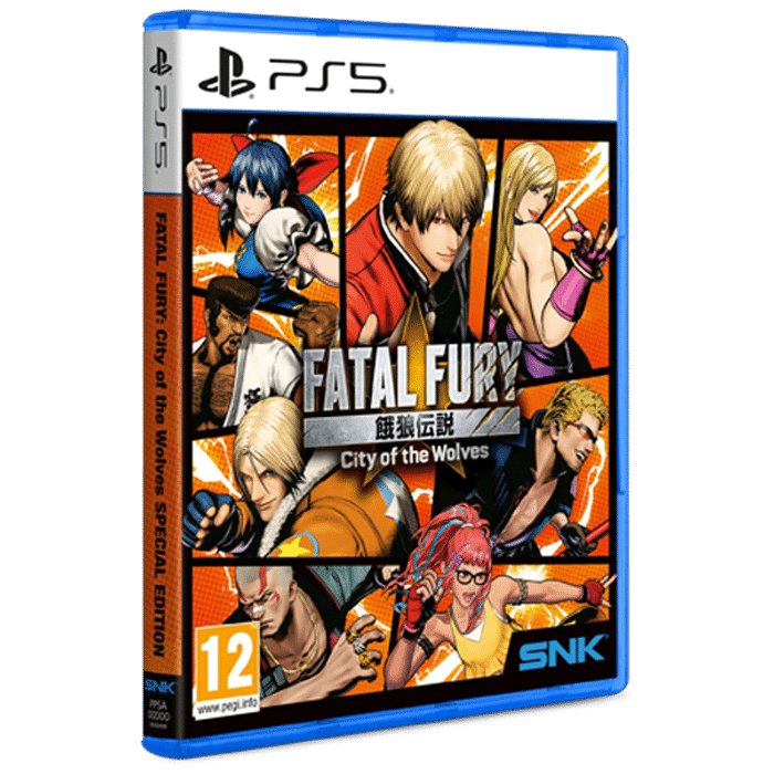 fatal fury city of the wolves sur ps5 visuel produit