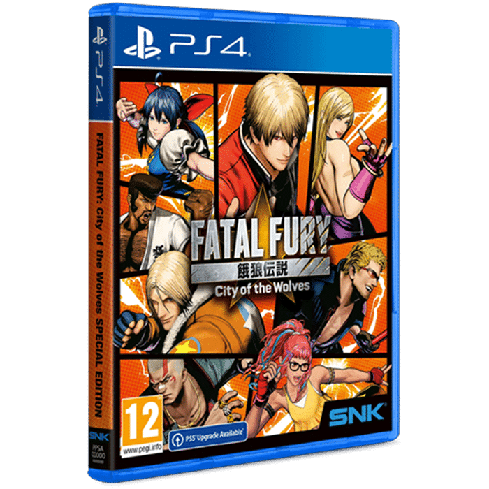 fatal fury city of the wolves sur ps4 visuel produit