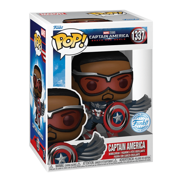 funko pop captain america retro visuel produit