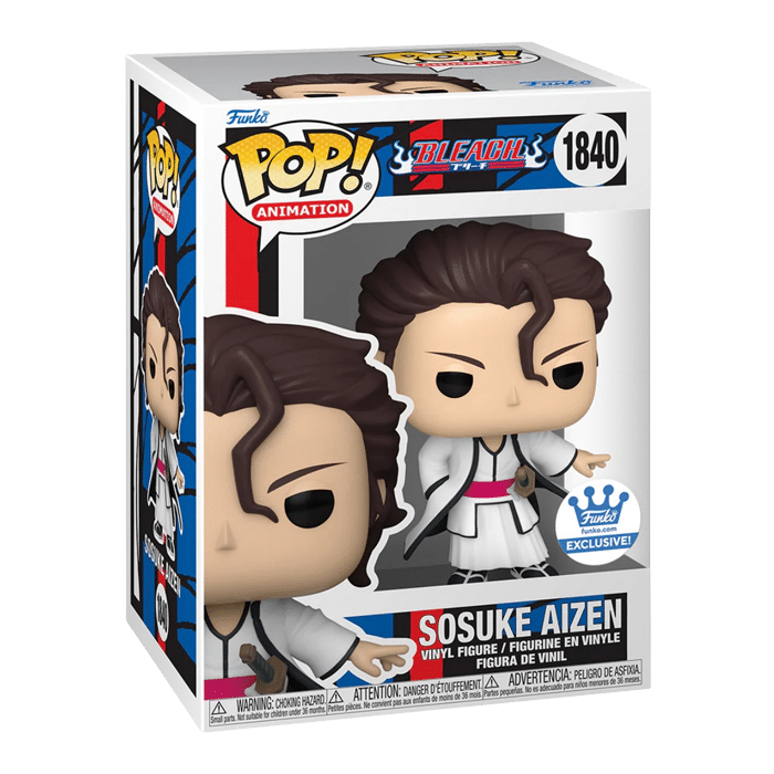funko pop sosuke aizen bleach visuel produit