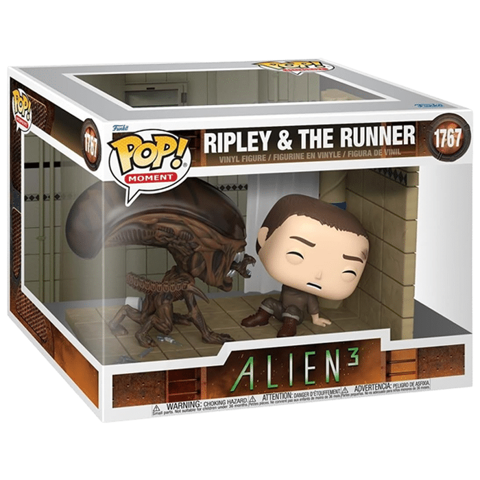funko pop moment alien 3 ripley et xeno visuel produit