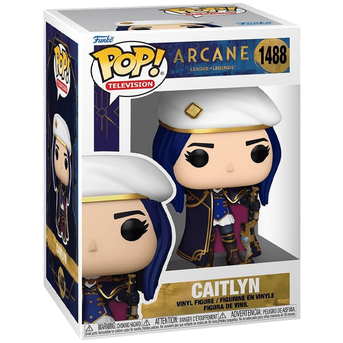 funko pop television arcane caitlyn visuel produit