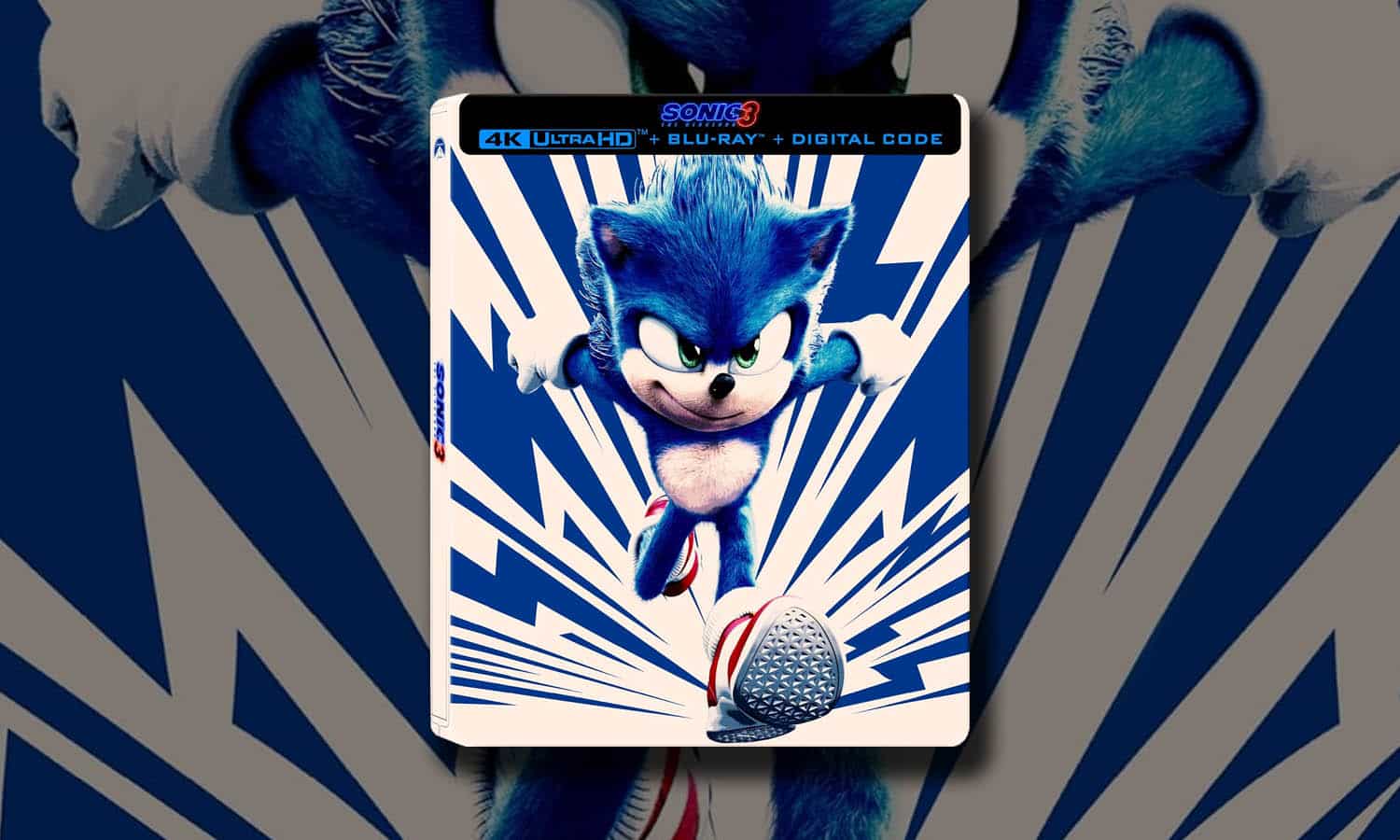 SLIDER Sonic 3 4K Steelbook provisoire US
