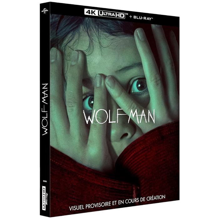 wolf man blu ray 4k visuel produit