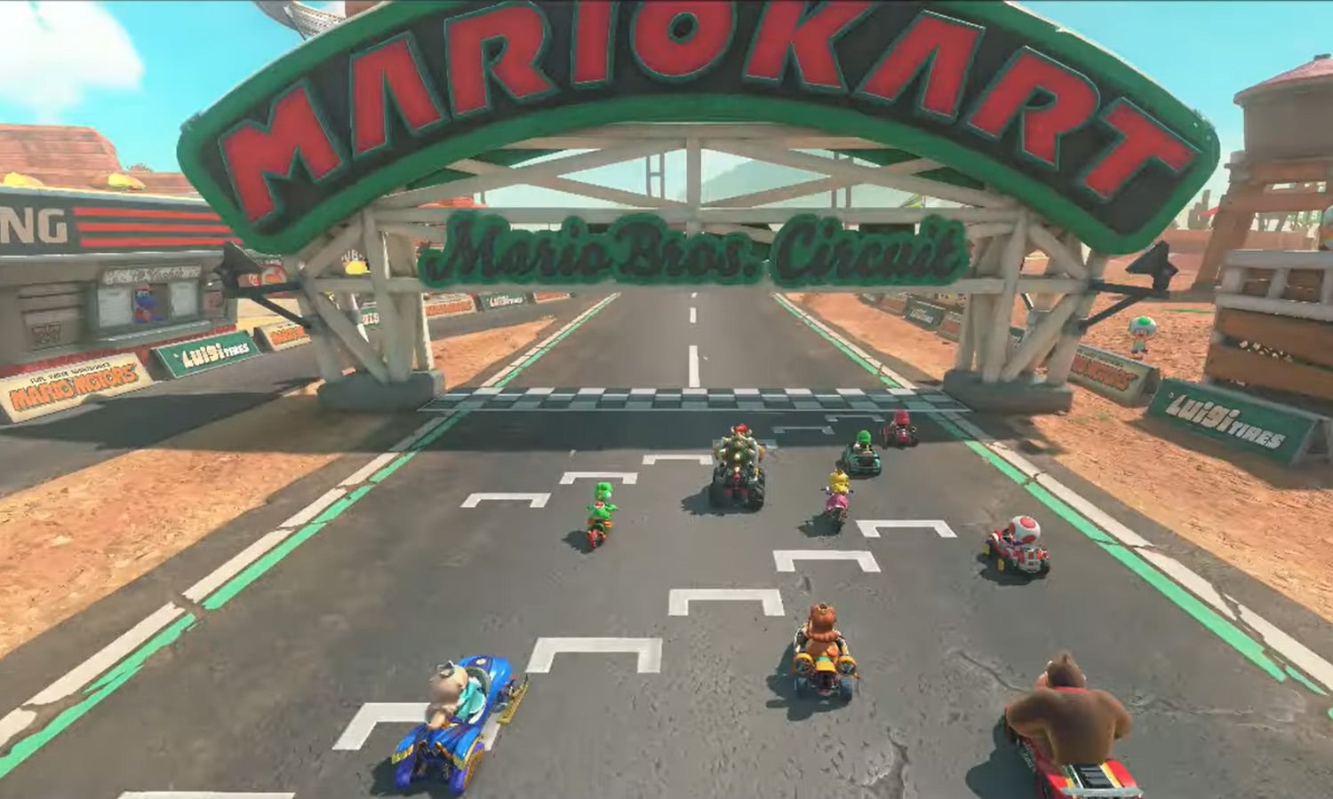 nouveau mario kart trailer switch 2