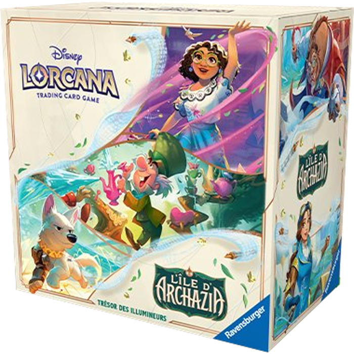 coffret lorcana l'ile d'archazia trésor des illumineurs produit